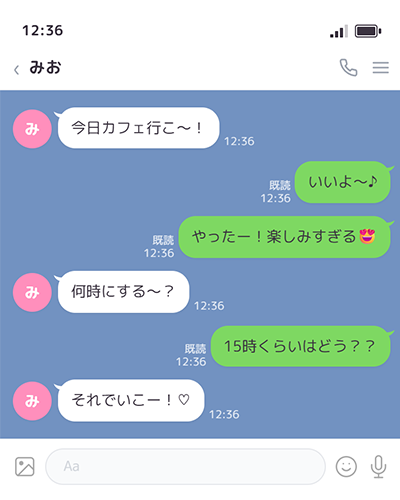 トーク画